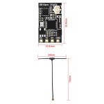 Hot Sales SpeedyBee Nano 2.4G ExpressLRS ELRS Receiver 2.4Ghz 100mW 5V for RC FFV Racing Freestyle Drone Quadcopter Model UAV